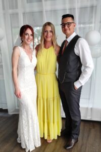 Kätlini ja Marki pulmas pulmaema ja mängude läbiviija