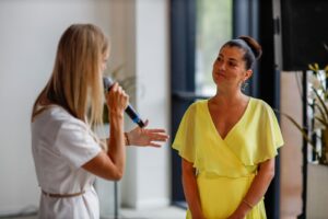 Minu Unistuste Päeva koosviibimine koostööpartneritele ja toetajatele. Pildil koos patrooni Birgit Sarrap'iga