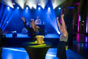 Taliujumise maailmameistrivõistluste lõpugalal õhtujuht Margit Järvoja