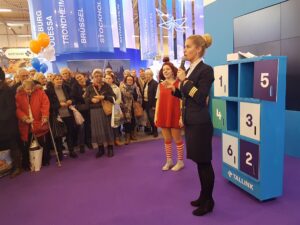 Turismimessil Tourest olen käinud Tallinki alal päevajuhiks juba 6 aastat