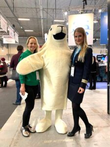 Turismimessil Tourest olen käinud Tallinki alal päevajuhiks juba 6 aastat.