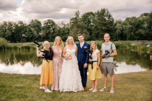 Raili ja Venno pulmas pulmaema. Juuli 2024. Foto: Fotosära