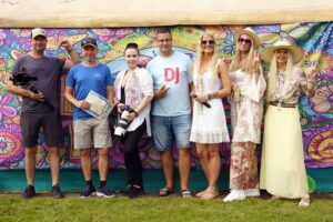 Barbora suvepäevadel päevajuht. Pildil korralduslik tiim