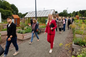 Putukaväila avamisüritusel päevajuht. Foto Erki Pärnaku (Õhtuleht)