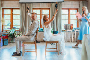 Pulmaema Marie ja Rauno pulmas