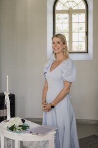 Regina ja Marteni pulmas pulmaema Margit Järvoja